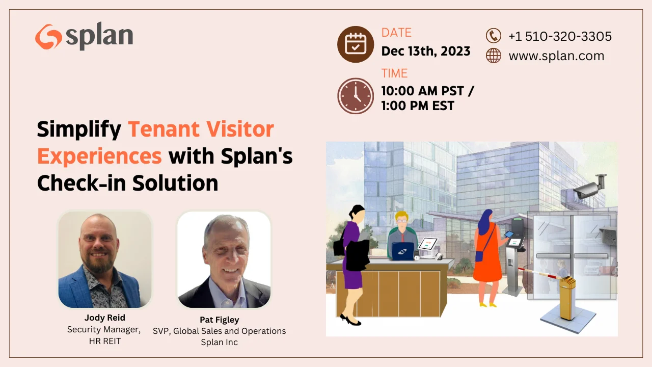 Multi-tenant visitor management solution webinar