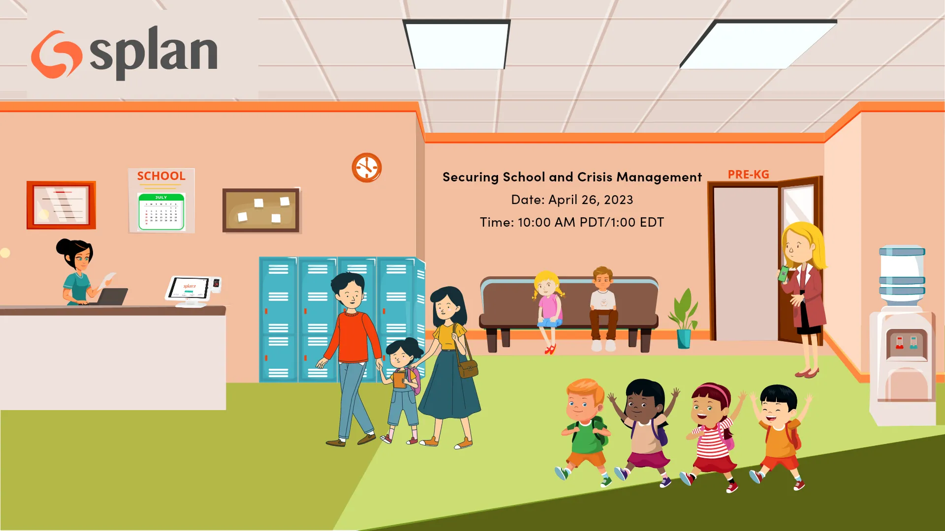 School visitor management webinar by Splan