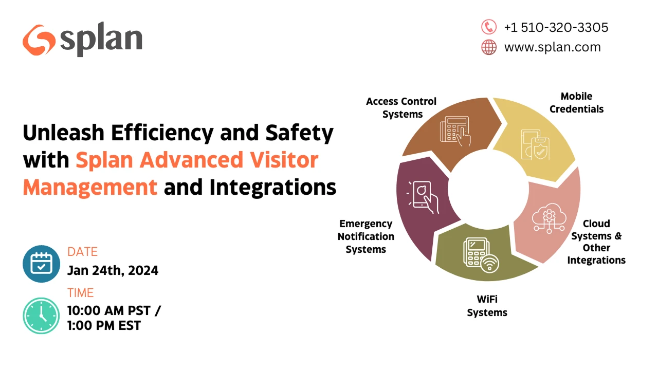 Enterprise efficiency and safety webinar by Splan