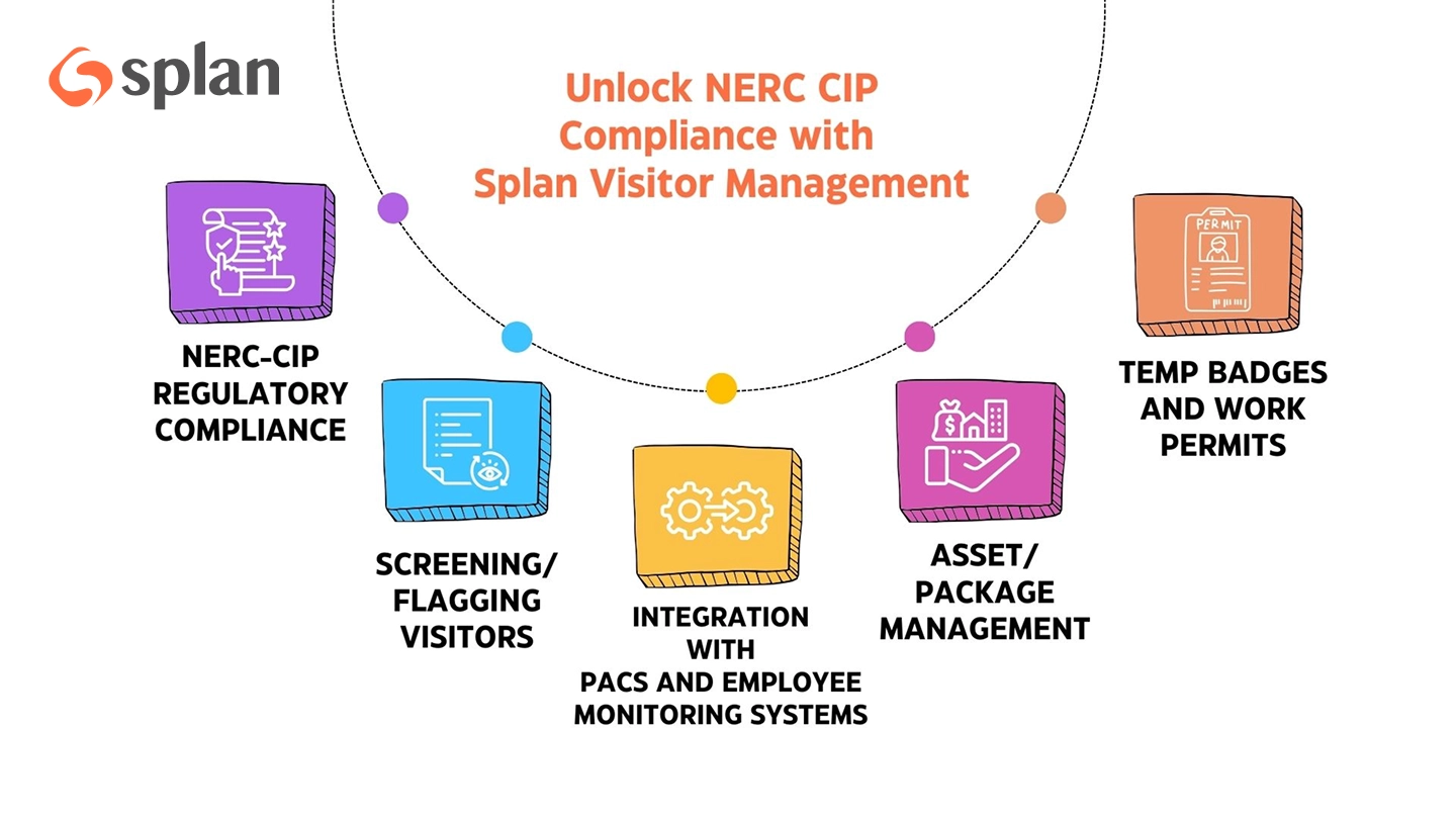 NERC CIP Compliance with Visitor Management for Utilities