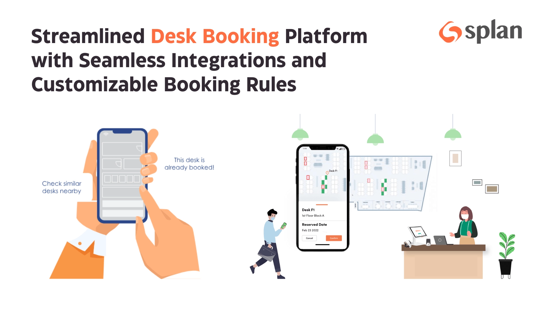 Smart workspace and desk booking management solution
