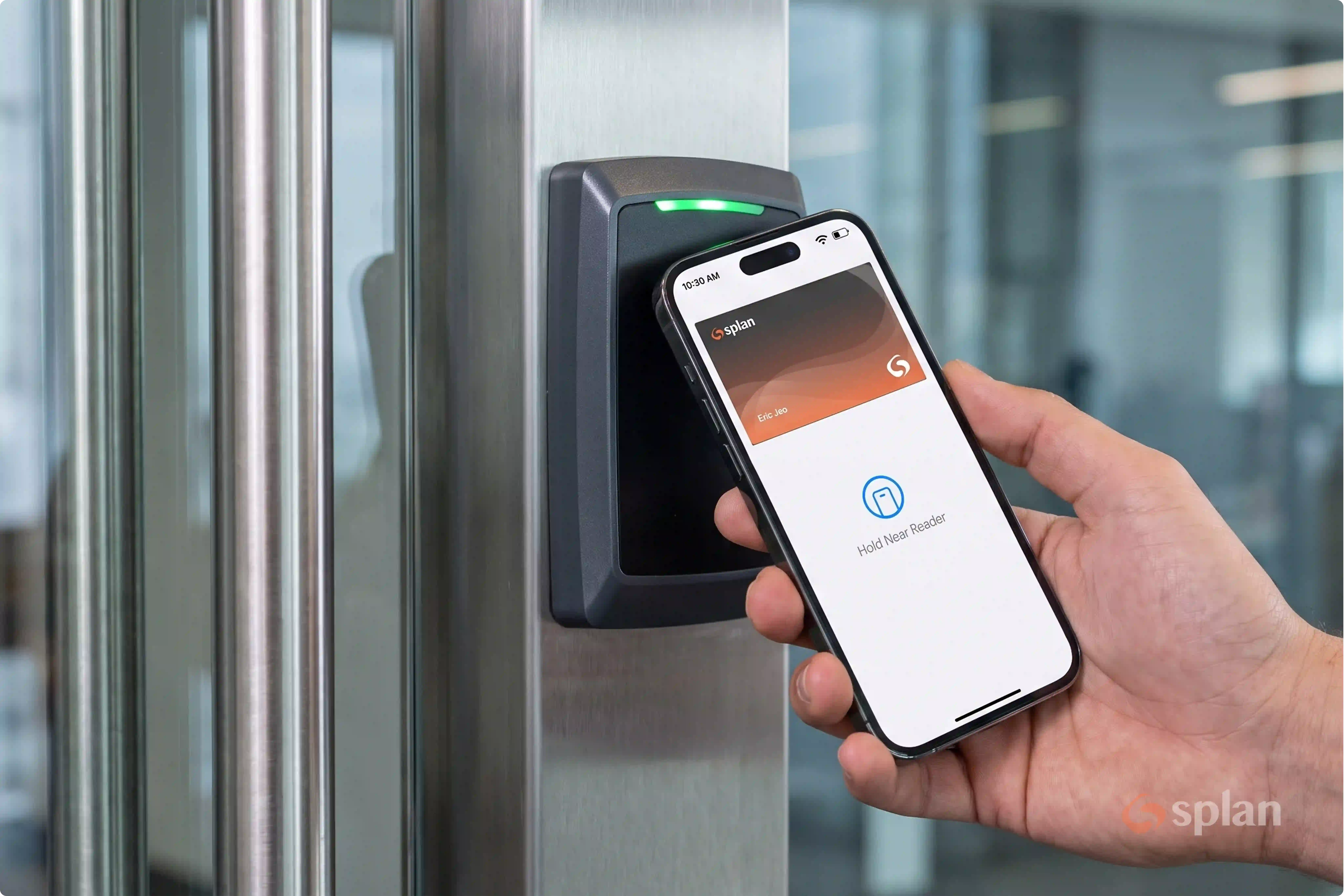 Splan mobile credential access control solution